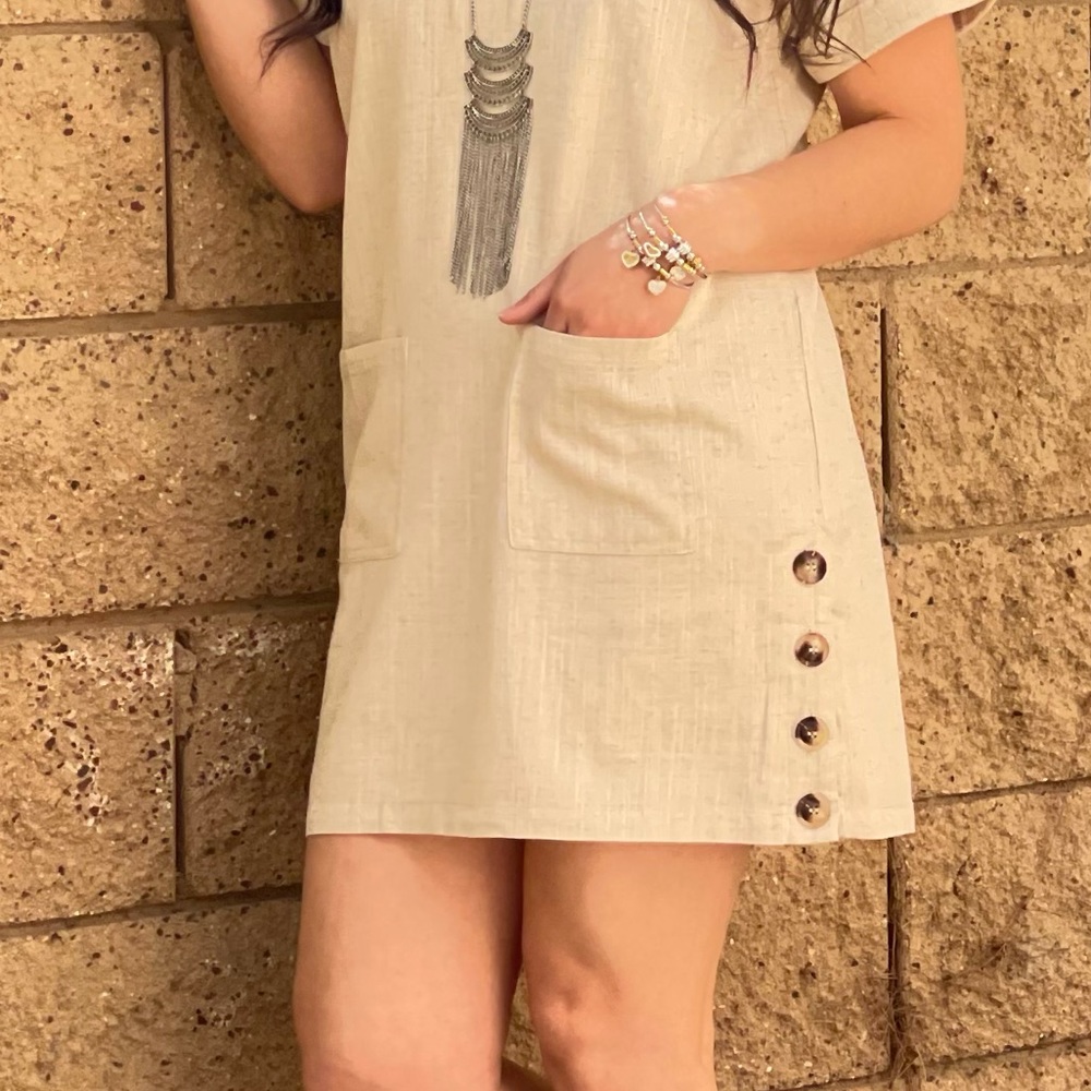 Oatmeal Dress - Picture 3 of 3